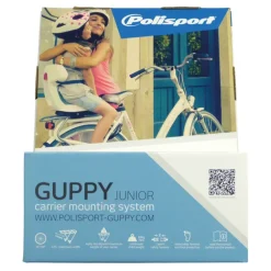 Polisport fiets kinderstoeltje junior achter