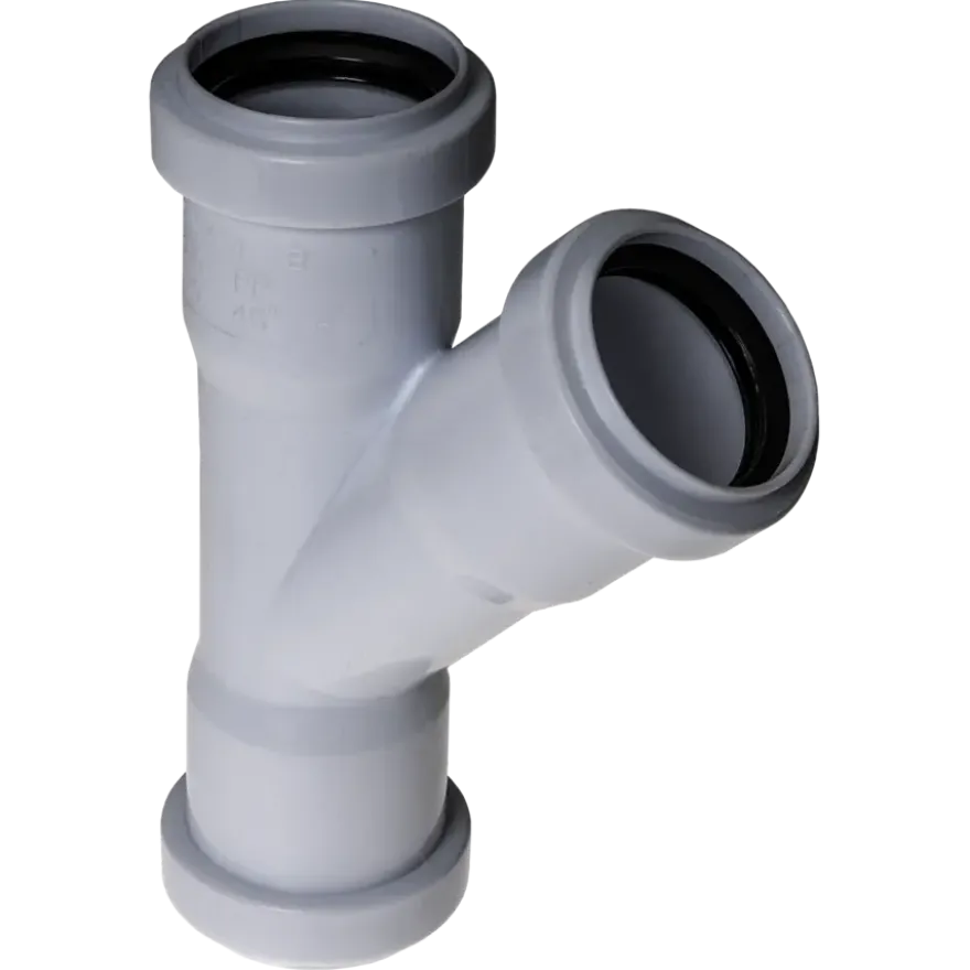 PPC T-stuk 45° 40 mm