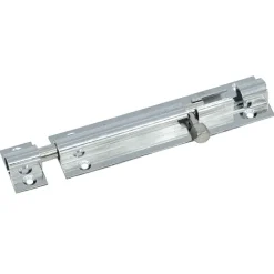 Profielgrendel Vlak Nikkel 100x25 mm