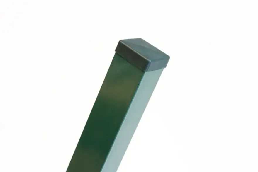 Profielpaal vierkant groen 6 x 6 cm, lengte 150 cm