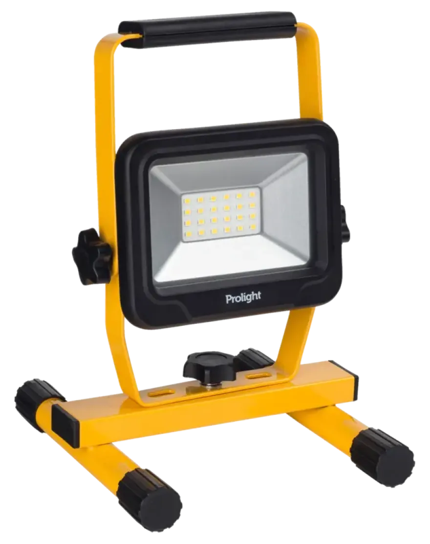 Profile werklamp op voet 20W 1700Lumen 1,8m snoer