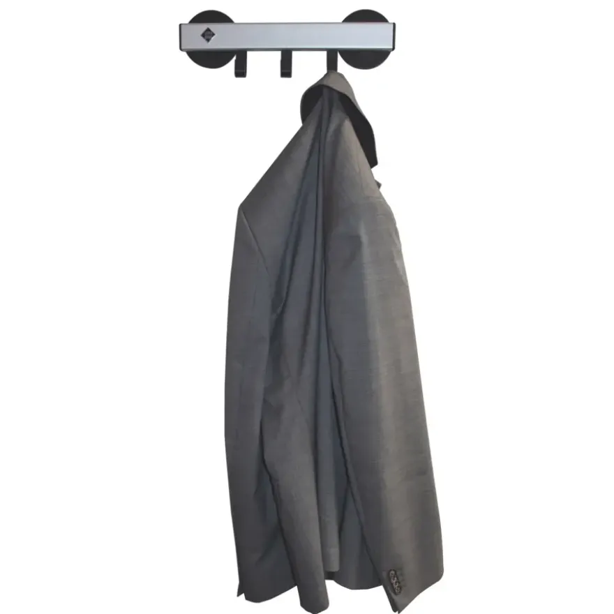 Pro-line wankapstok magnetisch met 3 haken - grijs / zwart