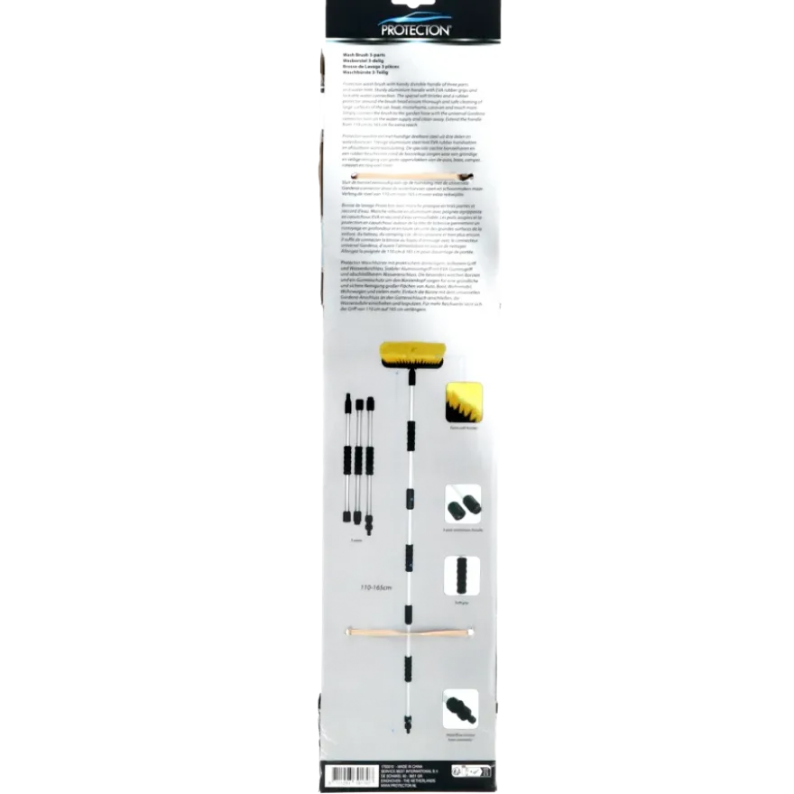 Protection wasborstel telescopisch 110 tot 165 cm