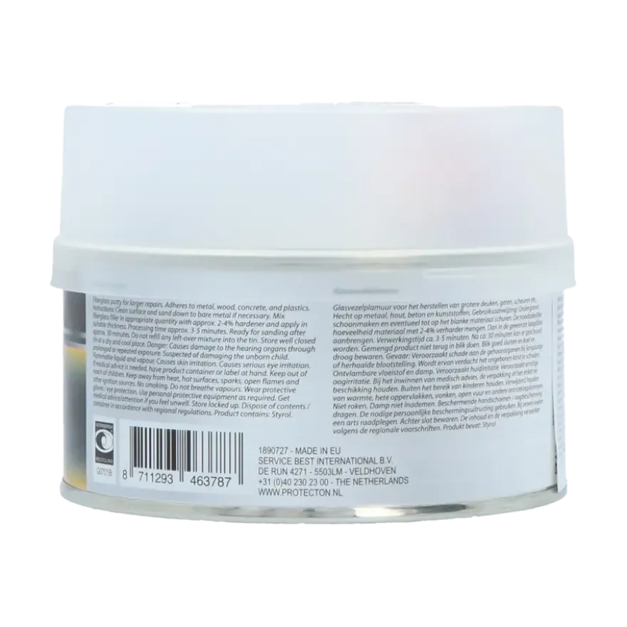 Protecton Glasvezelplamuur 500gr