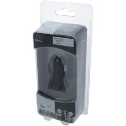 Q-Link Autolader 12V met 2 USB-A zwart