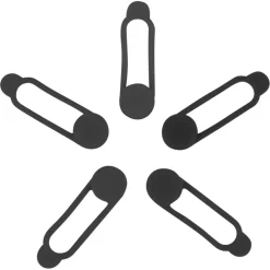 Q-Link cableorganiser zwart 3 stuks
