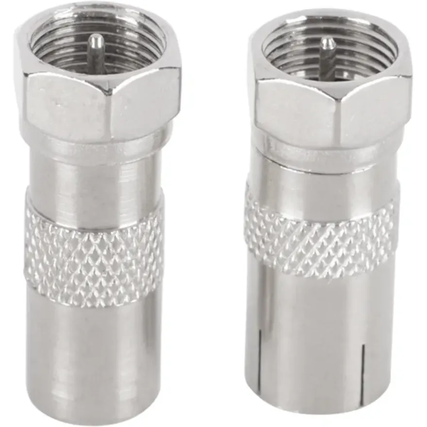 Q-Link coax adapter 1 male/FCON 1 female/FCON binnendraad