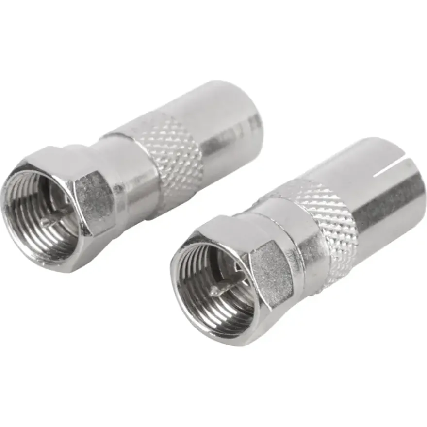 Q-Link coax adapter 1 male/FCON 1 female/FCON binnendraad