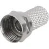 Q-Link coax F-wartel 6 mm 6 stuks