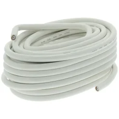 Q-Link coax kabel 50 meter wit kabelkeur