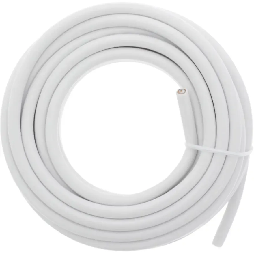 Q-Link coax kabel 10 meter wit kabelkeur