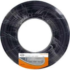 Q-Link coax kabel satelliet 20 meter zwart