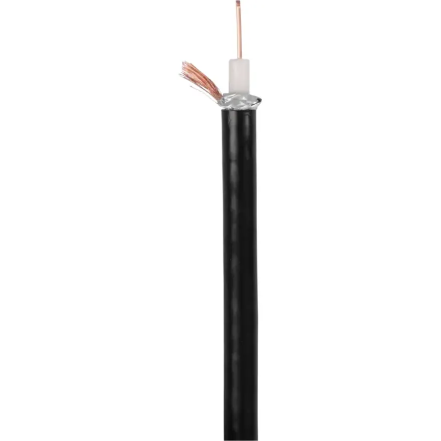 Q-Link coax kabel satelliet 20 meter zwart