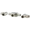 Q-Link coax splitter tv 2 male/female haaks