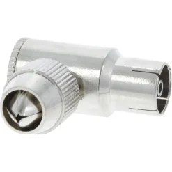 Q-Link coax stekker haaks female