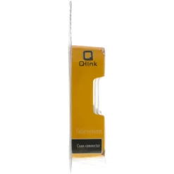 Q-Link coax stekker haaks male