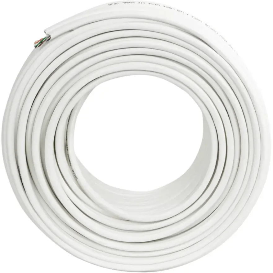 Q-Link coax/utp kabel RG6 25 meter wit