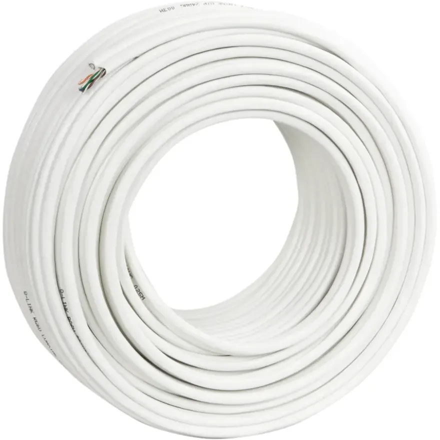 Q-Link coax/utp kabel RG6 25 meter wit