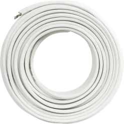 Q-Link coax/utp kabel RG6 25 meter wit