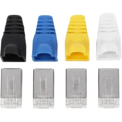 Q-Link FTP connector RJ45 met hoesje 8 stuks KPN keur
