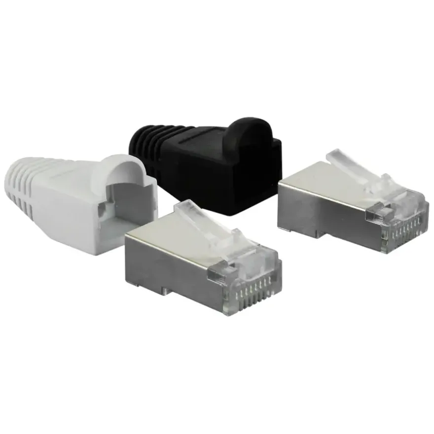 Q-Link FTP connector RJ45 met hoesje 8 stuks KPN keur