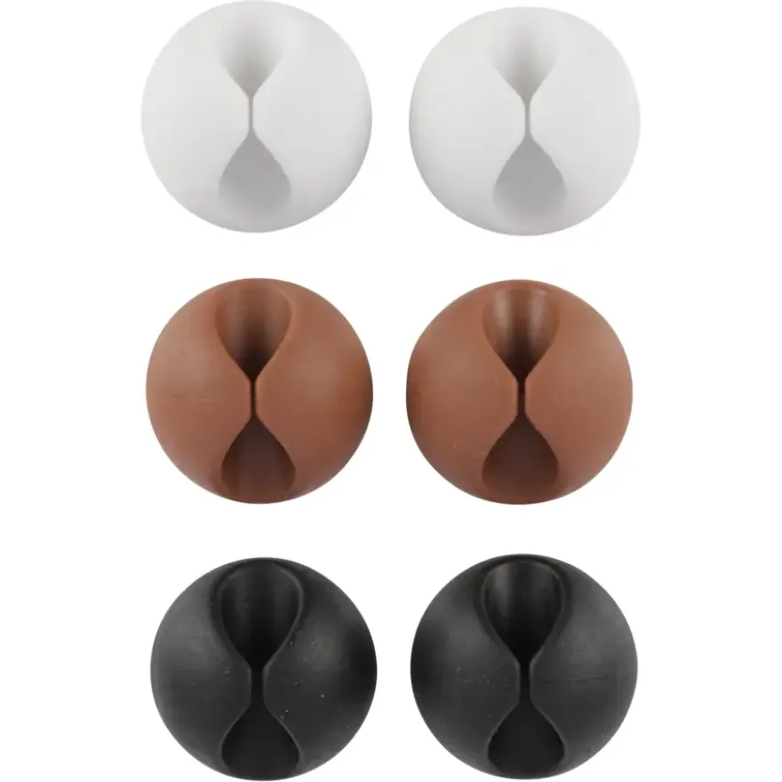 Q-Link kabelclip geleider licht 6 stuks