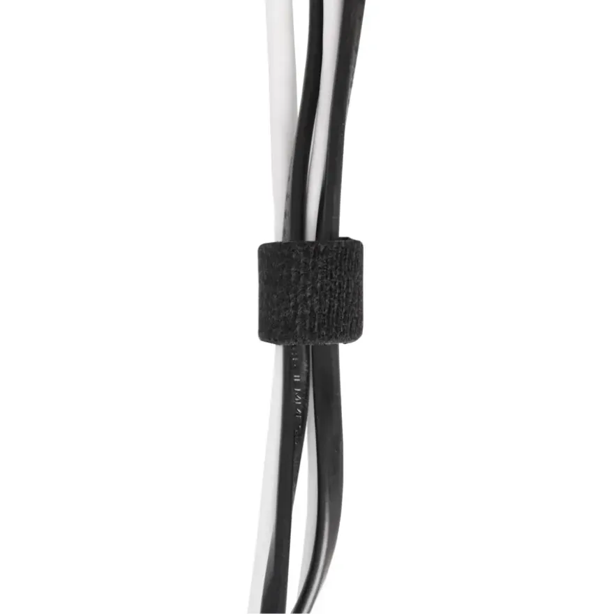 Q-Link kabelverbinder klitteband 120 cm zwart
