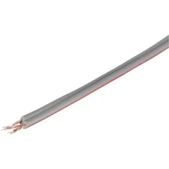 Q-Link luidsprekersnoer 2 x 0,25 mm² 25 meter grijs