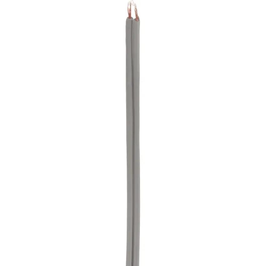 Q-Link luidsprekersnoer 2 x 0,25 mm² 25 meter grijs