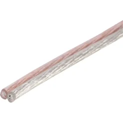 Q-Link luidsprekersnoer 2 x 1,5 mm² 10 meter transparant