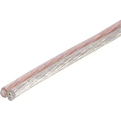 Q-Link luidsprekersnoer 2 x 1,5 mm² 50 meter transparant