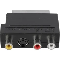 Q-Link scart adapter/schakelaar scart/3XRCA/SVHS