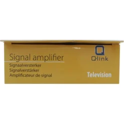 Q-Link signaalversterker 2 uit regelbaar wit