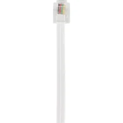 Q-Link telefoon aansluitsnoer modulair 2RJ11 plug 5 meter wit