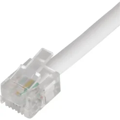Q-Link telefoon aansluitsnoer modulair 2RJ11 plug 10 meter wit