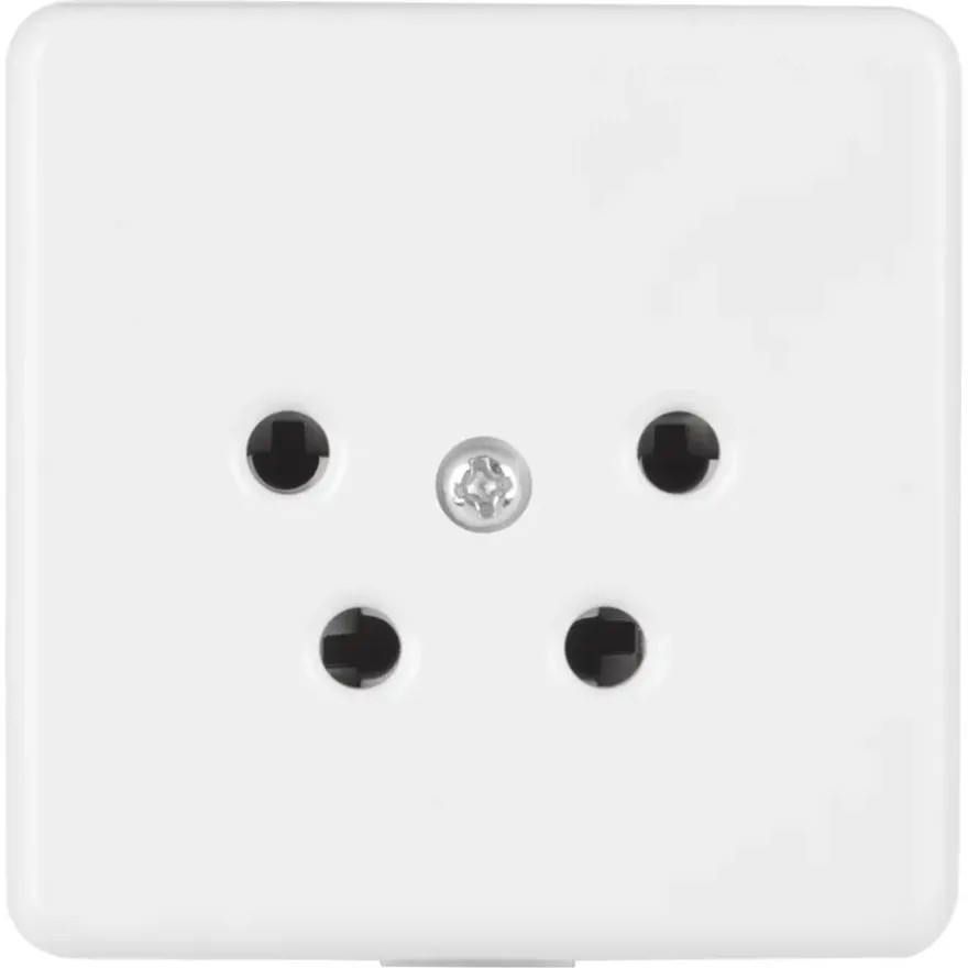 Q-Link telefoon contactdoos opbouw modulair 4 polig wit