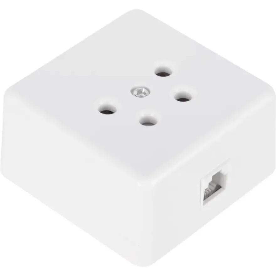 Q-Link telefoon contactdoos opbouw modulair 4 polig wit