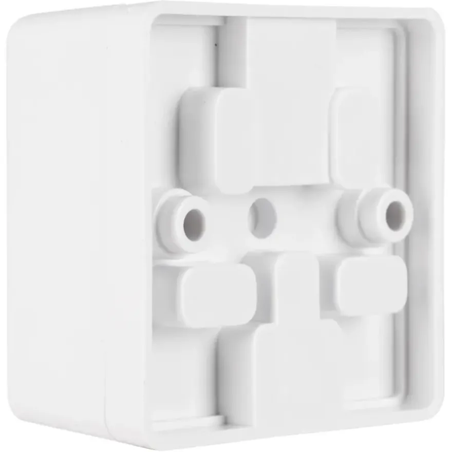 Q-Link telefoon contactdoos opbouw modulair 4 polig wit