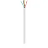 Q-Link telefoonkabel rond 4x 0,5 mm² 20 meter wit
