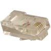 Q-Link Telefoon Plug Modulair 4-polig 6 Stuks