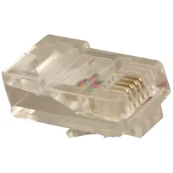 Q-Link Telefoon Plug Modulair 4-polig 6 Stuks