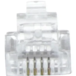 Q-Link Telefoon Plug Modulair 4-polig 6 Stuks