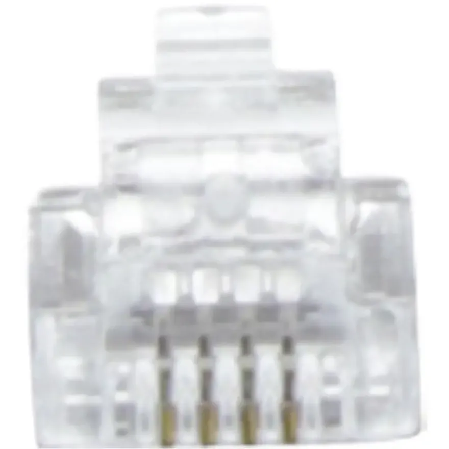 Q-Link Telefoon Plug Modulair 4-polig 6 Stuks