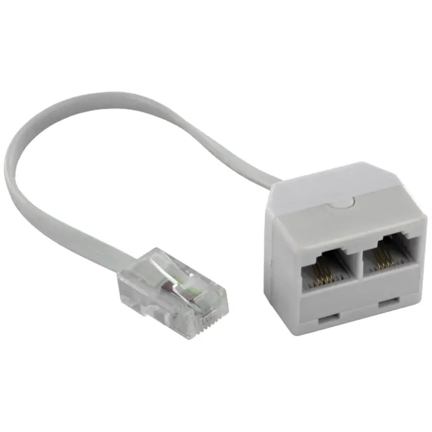Q-Link telefoon splitter modulair ADSL wit