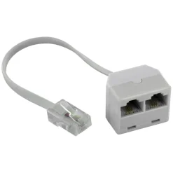 Q-Link telefoon splitter modulair ADSL wit