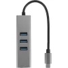 Q-Link USB-C hub 4 USB 3.0 poorten