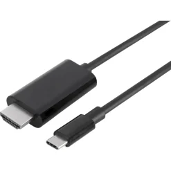 Q-link USB-C naar HDMI kabel 2 meter zwart