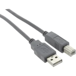 Q-Link USB kabel 2.0 printer/scanner 2 meter grijs