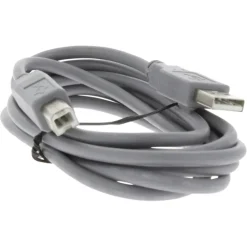 Q-Link USB kabel 2.0 printer/scanner 2 meter grijs