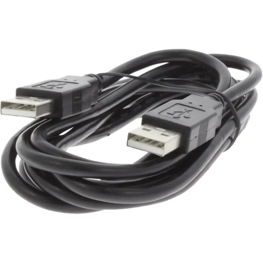 Q-Link USB kabel 2.0 USB-A male/male 2 meter grijs